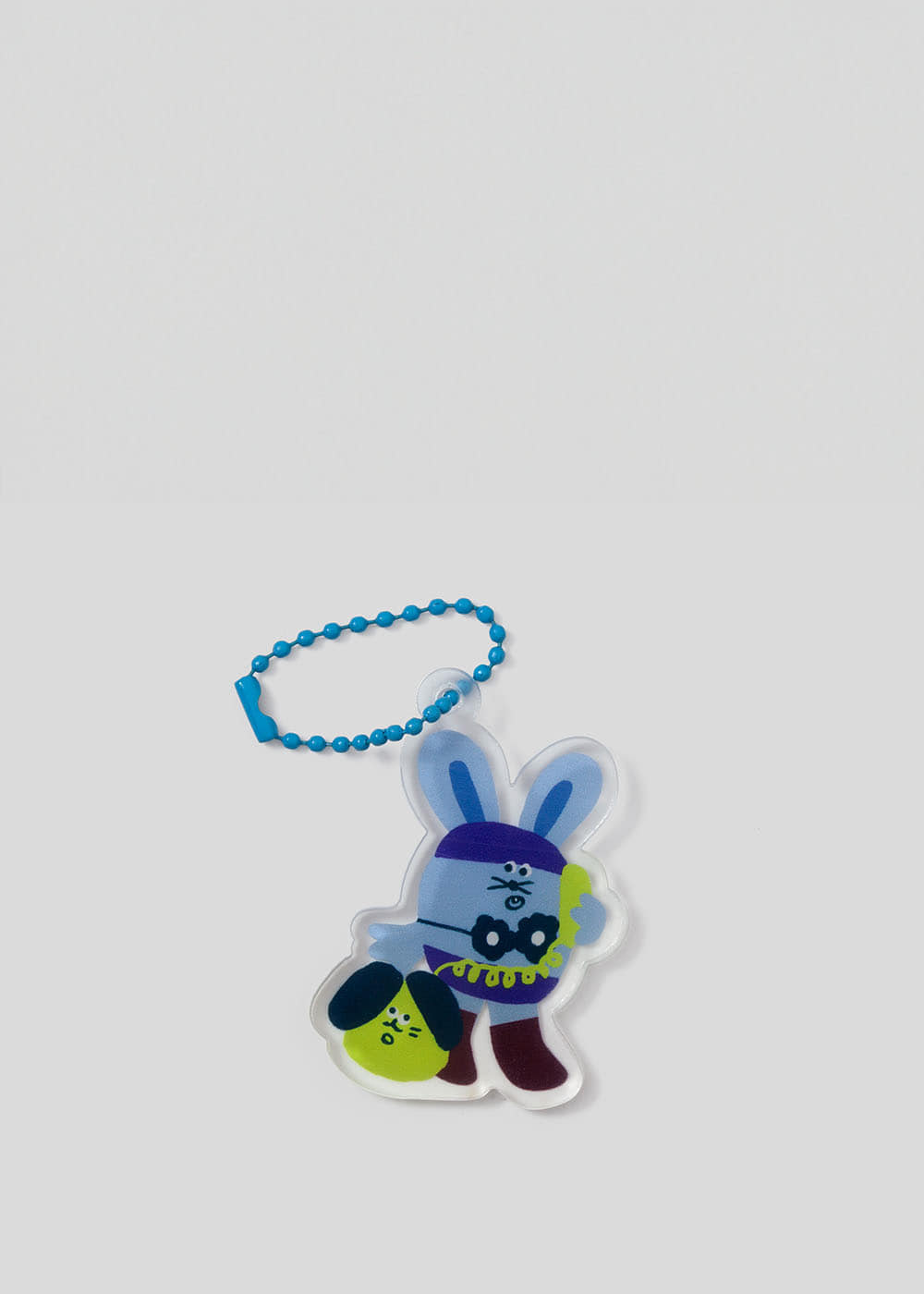 mizi acrylic key-ring (bra bunny)