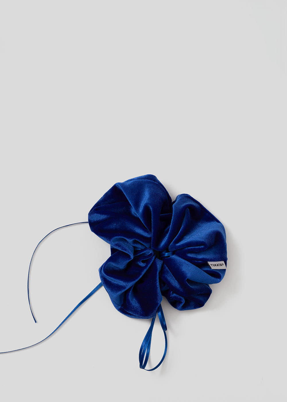 mizi hair scrunchie (blue)