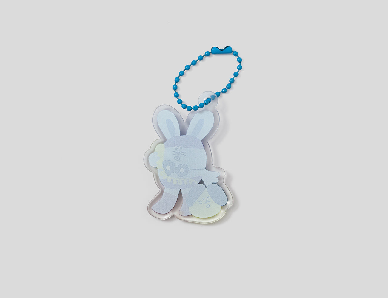 mizi acrylic key-ring (bra bunny)