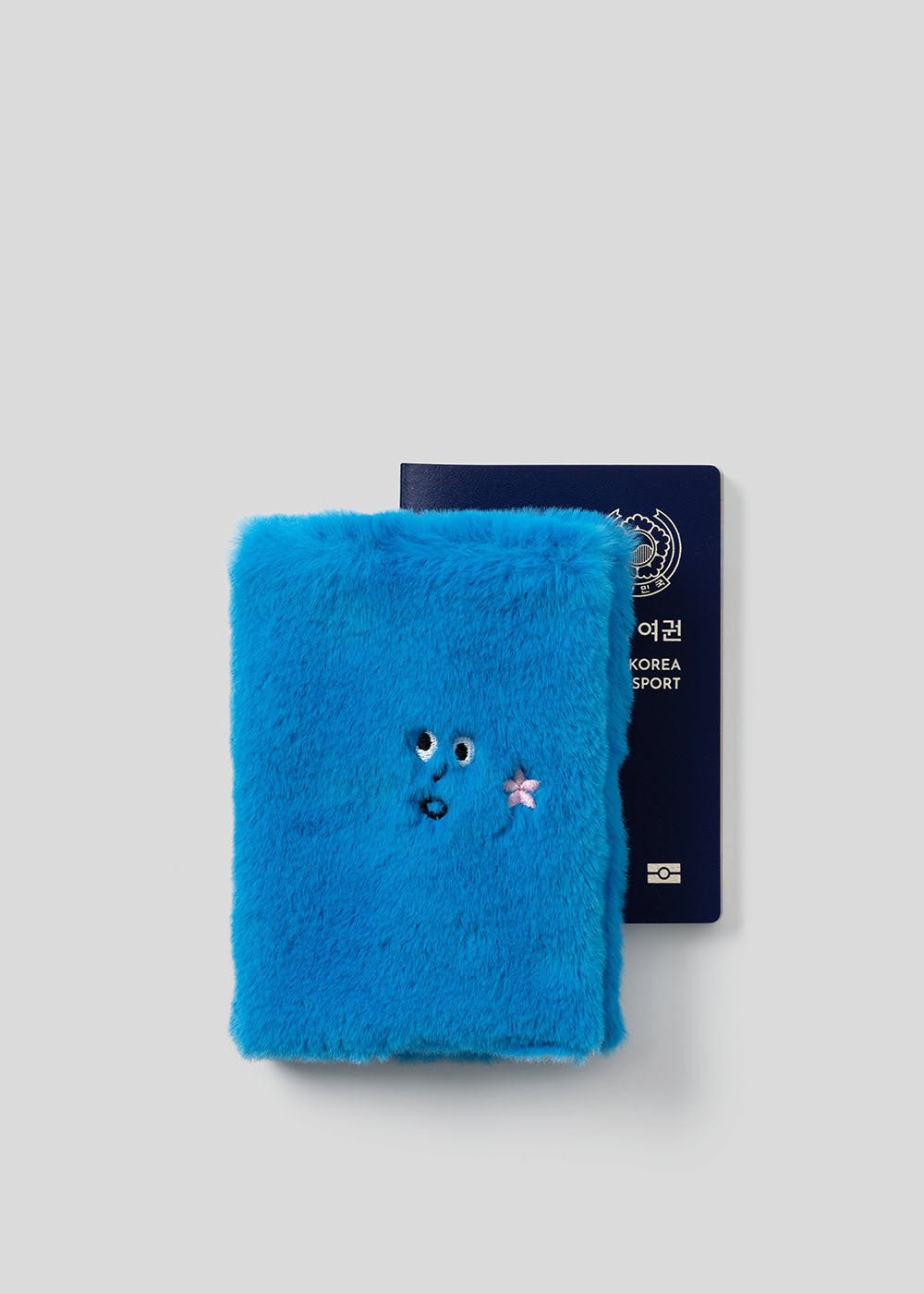 kkotbam fluffy passport case