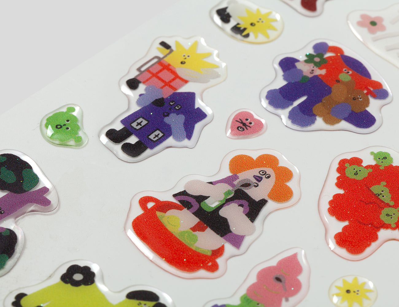 mizi epoxy sticker (19PCS)