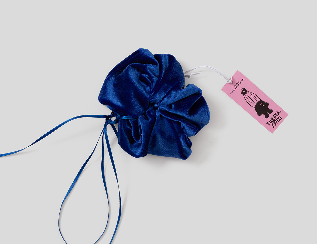 mizi hair scrunchie (blue)