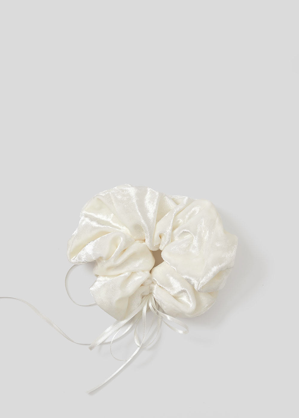 mizi hair scrunchie (white)