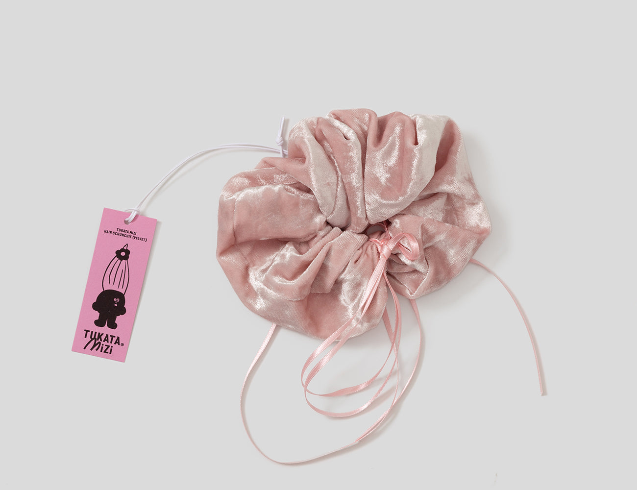 mizi hair scrunchie (pink)