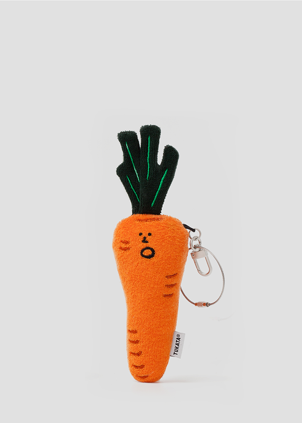 carrot (small) doll key-ring