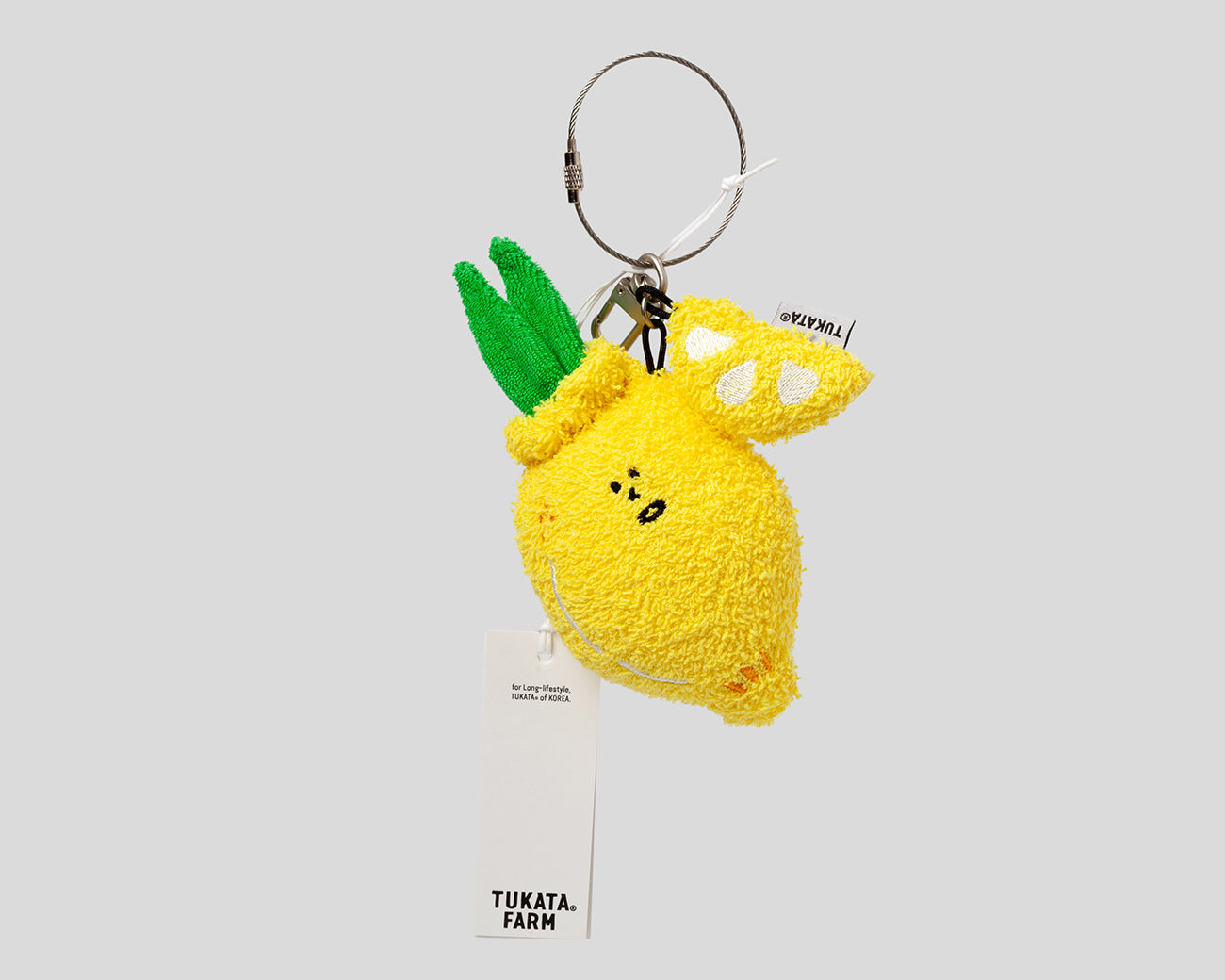 lemon (small) doll key-ring