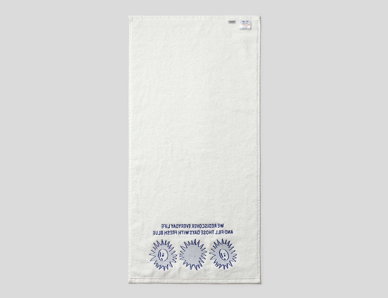blue face towel (1EA)