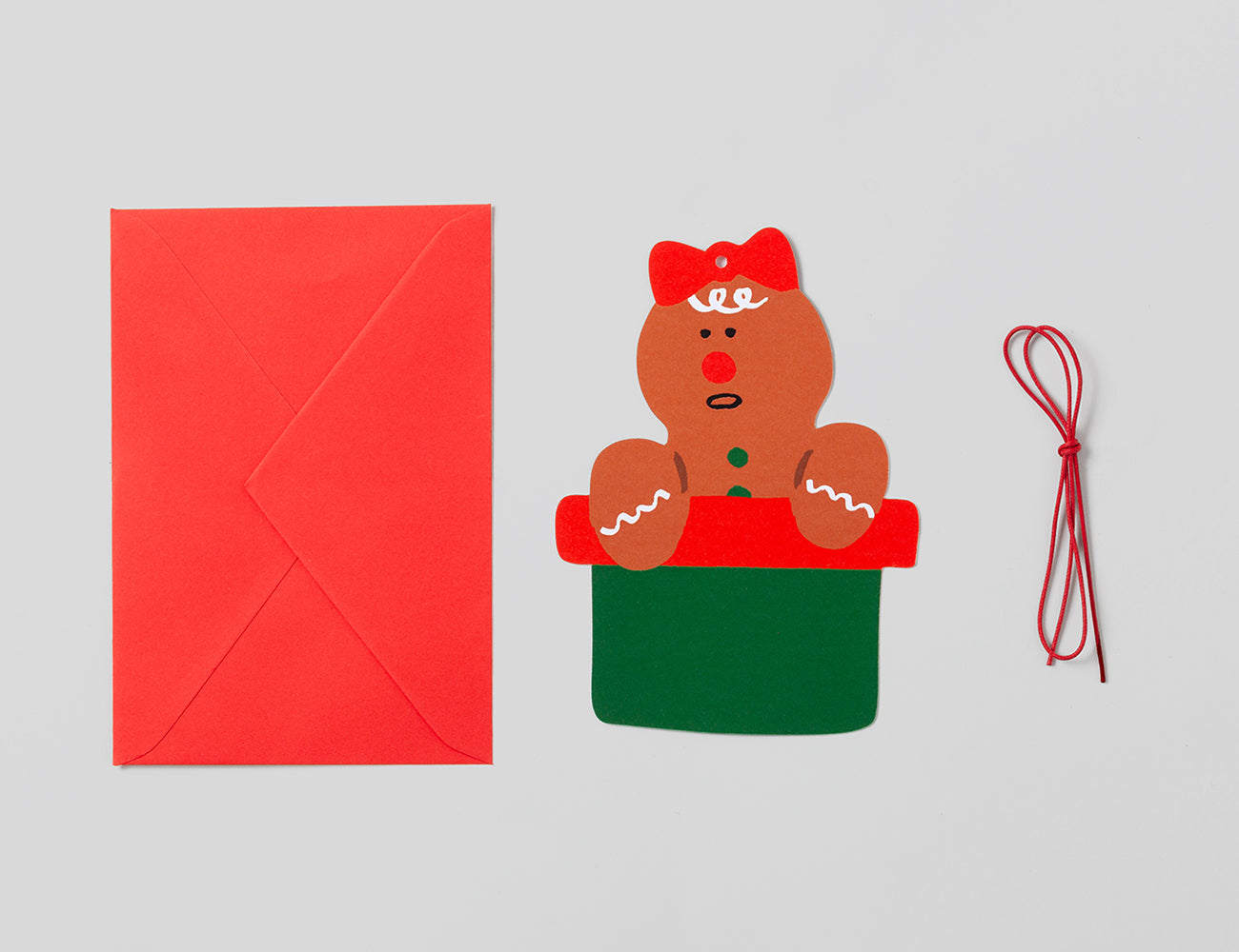 holiday card set (gingermas)