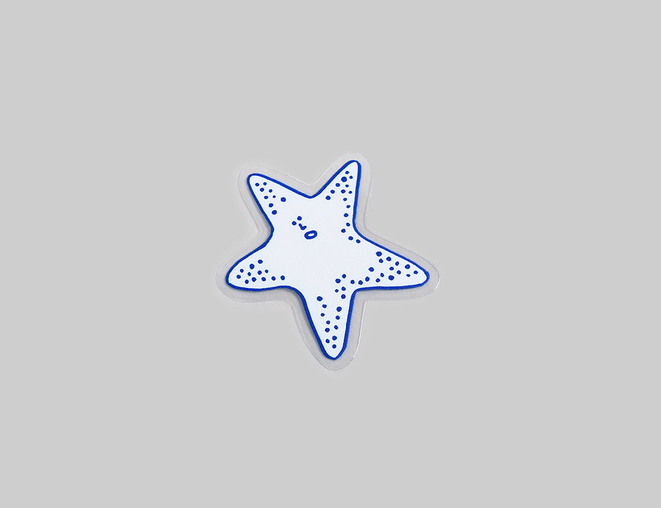 blue single sticker (bulga A)