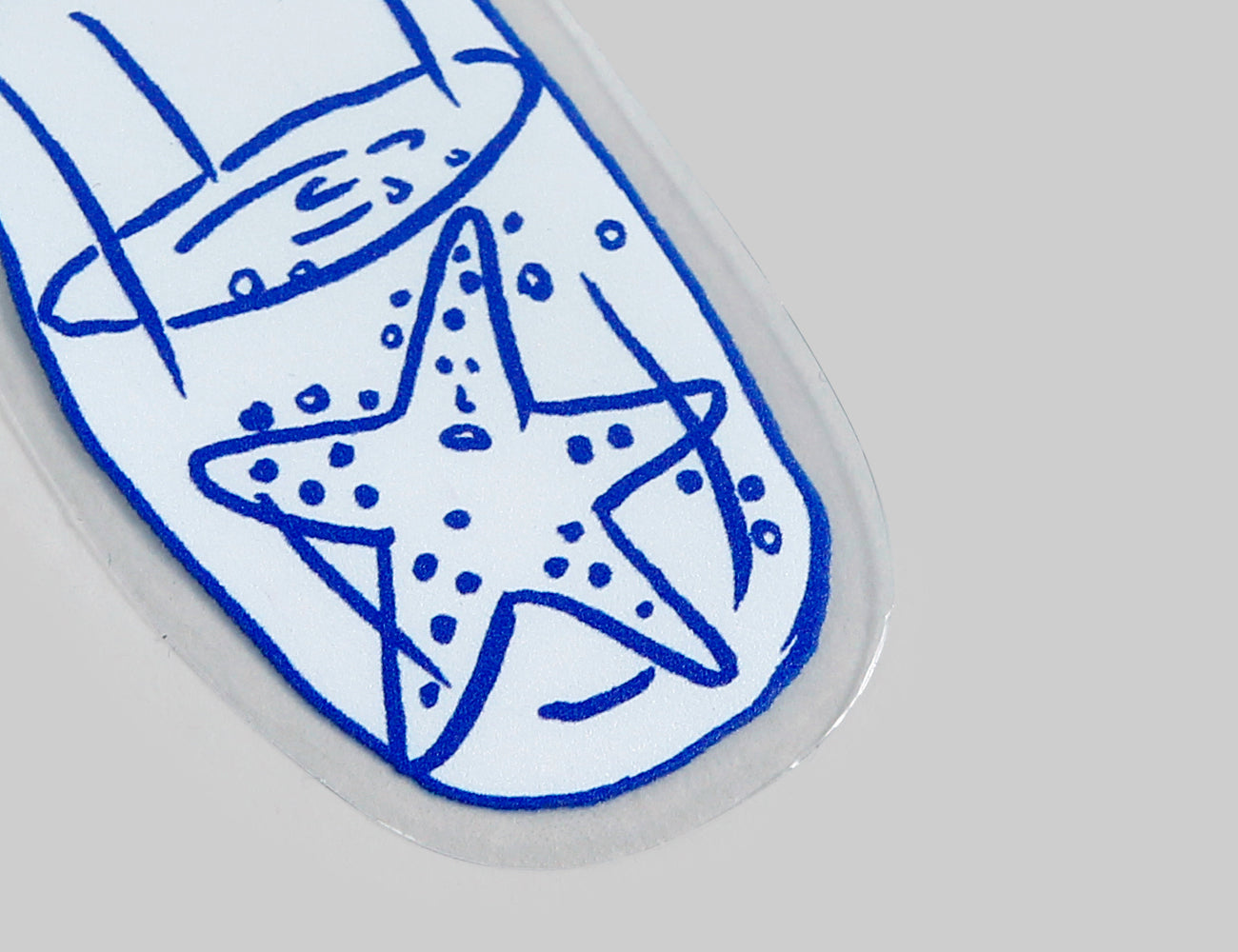 blue single sticker (bulga B)