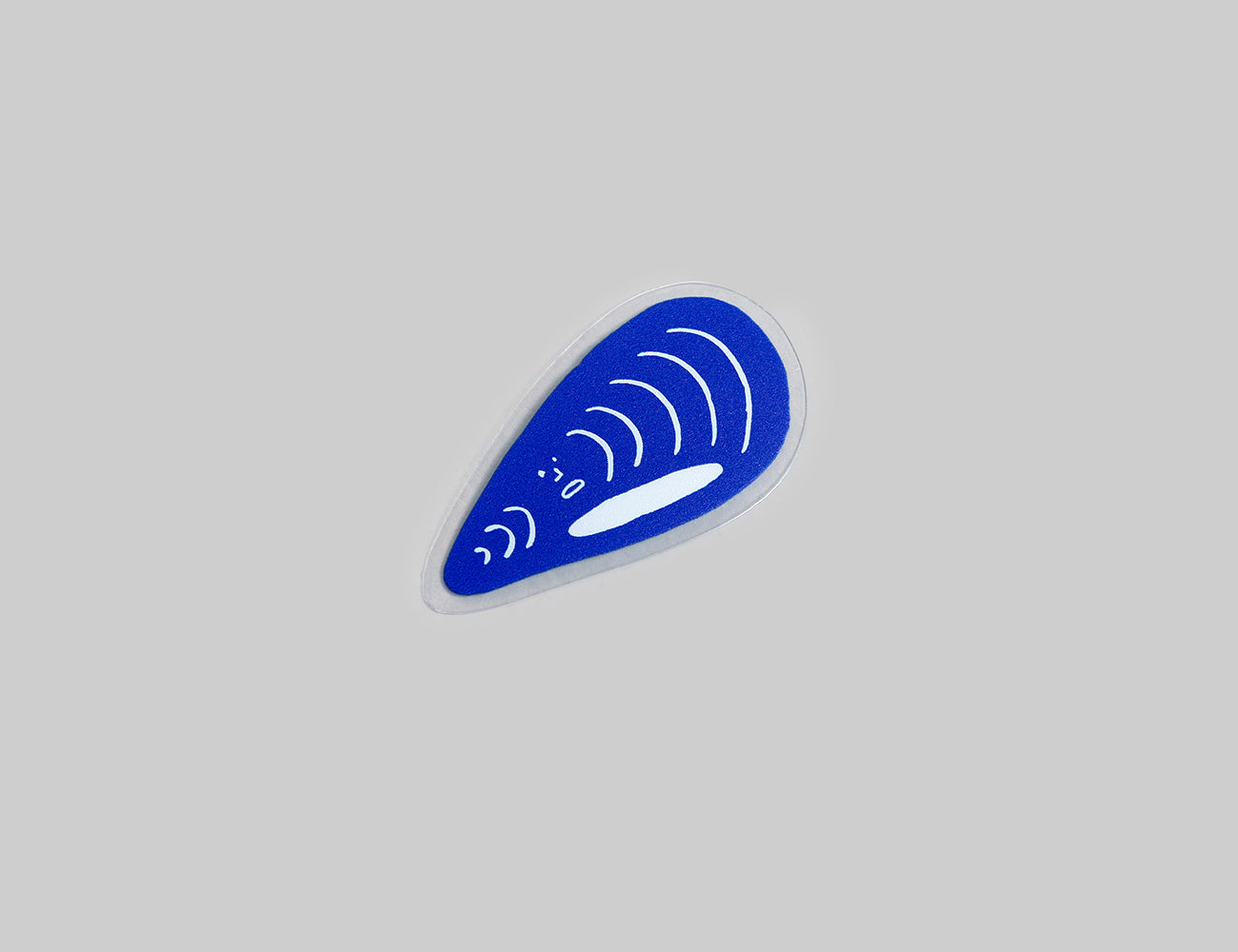 blue single sticker (hab)
