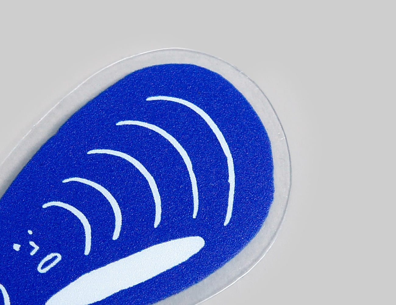 blue single sticker (hab)