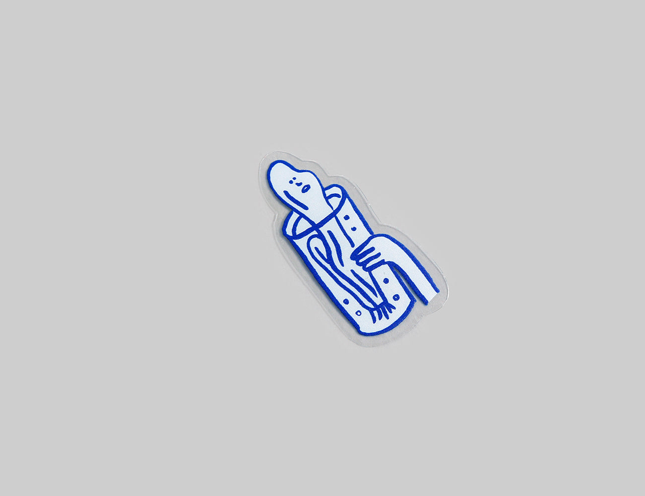 blue single sticker (miyuk B)