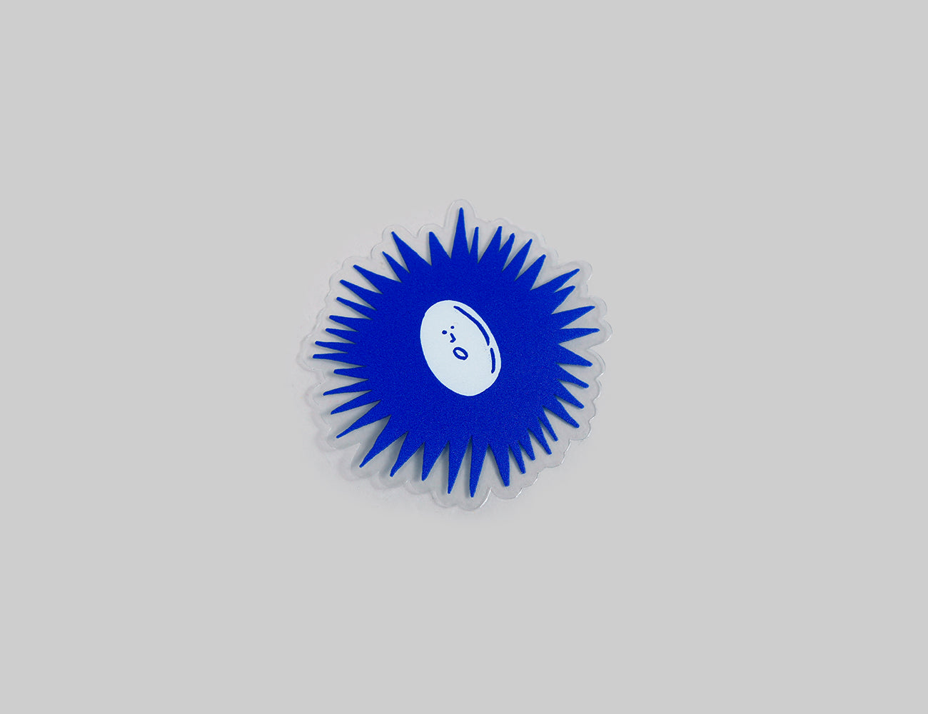 blue single sticker (sungge)