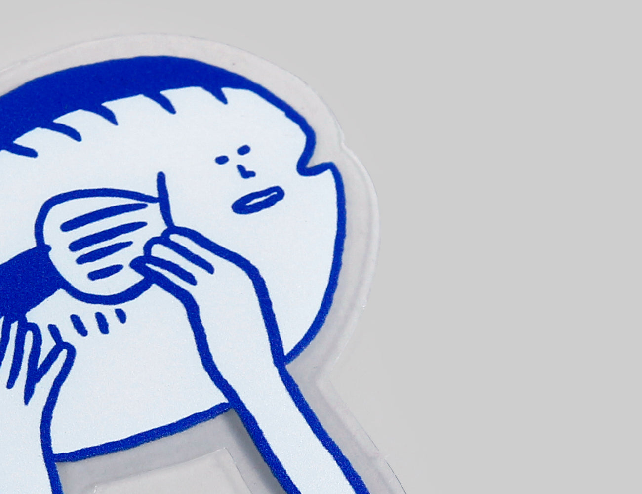 blue single sticker (taeng)